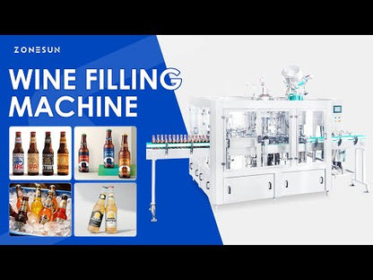 Zonesun ZS-WFC18 Beer Bottling Machine Monoblock
