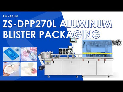 ZONESUN ZS-DPP270L Automatic Liquid or Paste Blister Packing Machine