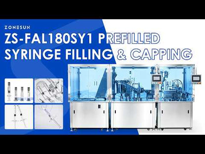 ZONESUN ZS-FAL180SY1 Automatic Prefilled Syringe Filling and Capping Production Line