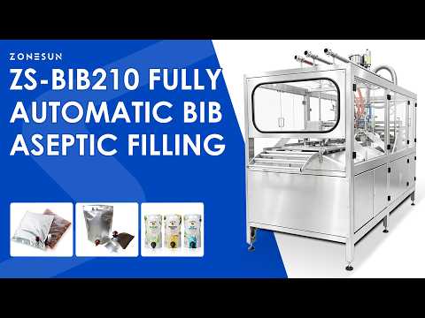 ZONESUN ZS-BIB210 Automatic Bag-in-Box Aseptic Filling Machine for Juice Dairy & Paste