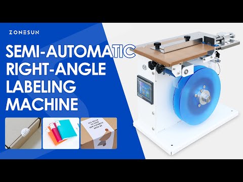 Zonesun ZS-TB90B Semi-automatic Corner Tamper Evident Seal Label Applicator for Sealing Box Corners