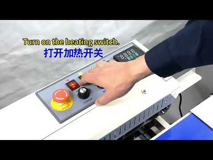 ZONESUN ZS-FR1000 Automatic Solid-Ink Continuous Sealing Machine for Plastic Aluminum Foil Bags