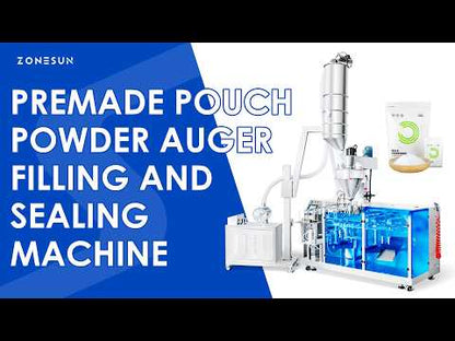 ZONESUN ZS-AFS320 Automatic Premade Pouch Powder Filling Sealing Machine