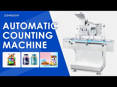 ZONESUN ZS-ASL2 Automatic Counting Machine for Candy, Seeds, Pills and Small Items