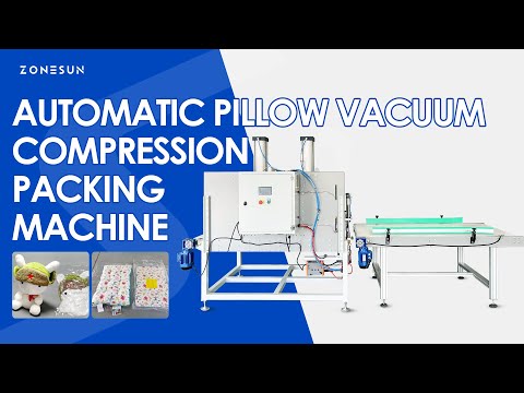 ZONESUN ZS-XD100 Automatic Vacuum Compression Packing Machine for Pillows and Bedding