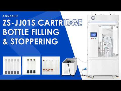 ZONESUN ZS-JJ01S Automatic Cartridge Filling and Stoppering Machine with Peristaltic Pump