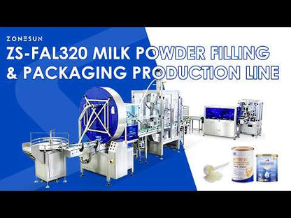 ZONESUN ZS-FAL320 Automatic Milk Powder Filling and Packaging Production Line