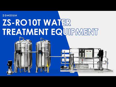 ZONESUN ZS-RO10T: Large Capacity Industrial Reverse Osmosis Water Purification System