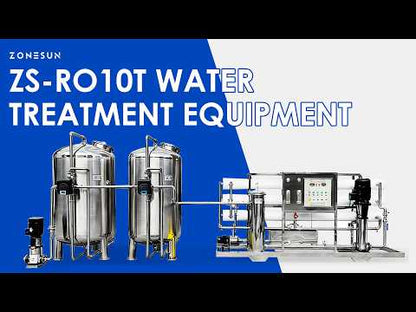 ZONESUN ZS-RO10T: Large Capacity Industrial Reverse Osmosis Water Purification System