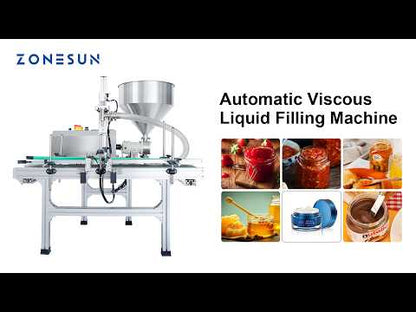 ZONESUN ZS-DTGT900P Automatic Rotor Pump Paste/Viscous Liquid Filling Machine