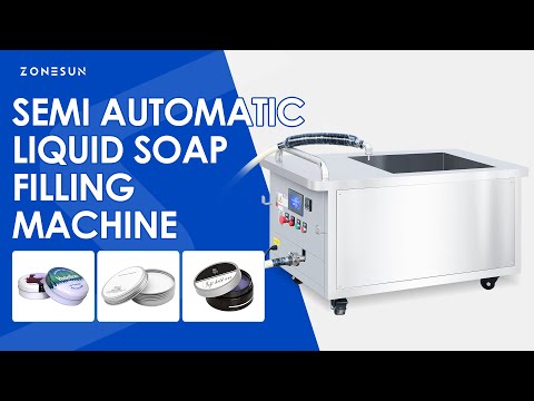 ZONESUN ZS-AZLF1 High-Efficiency Filling Machine for Liquid Soap, Candles, and Handmade Goods