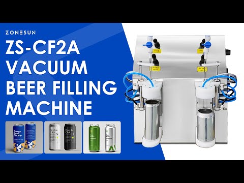 Dual-Head Vacuum Beer Filling Machine