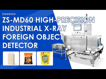 ZONESUN ZS-MD60 Automatic Packaging X-Ray Foreign Object Inspection Machine