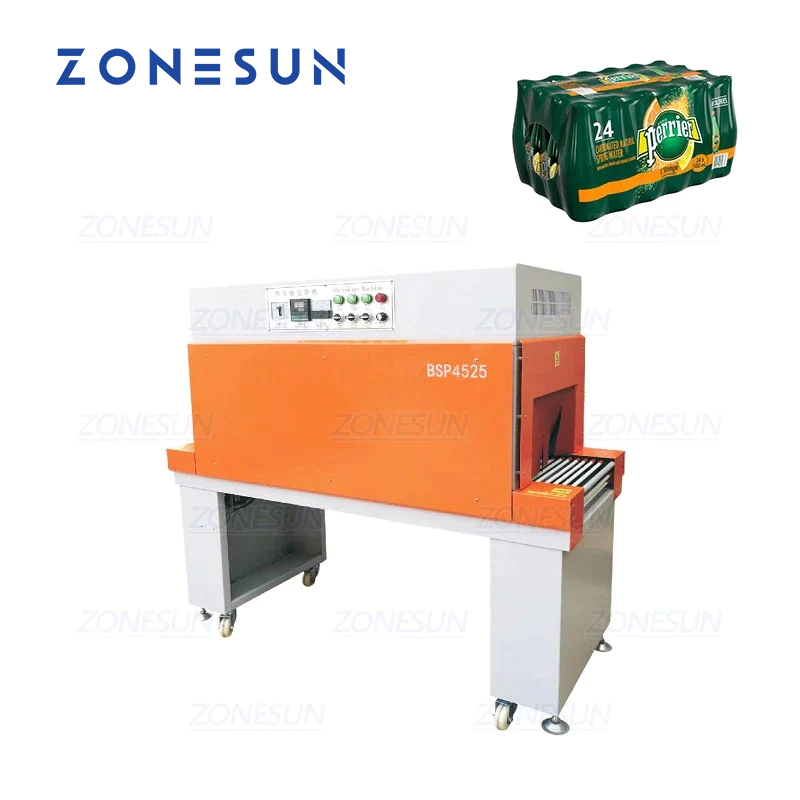 Zone Machine Films ZONESUN Jet Heat Shrink Film Wrapping Machine Packaging Cosmetics Book ...