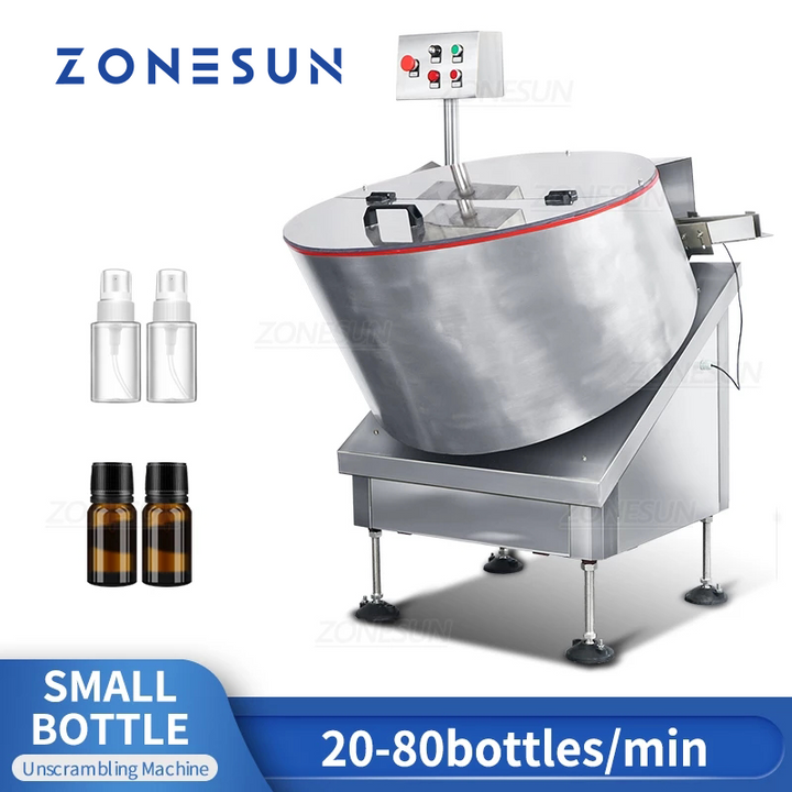 ZONESUN ZS-LP750 Automatic Rotary Bottle Sorting Unscrambler