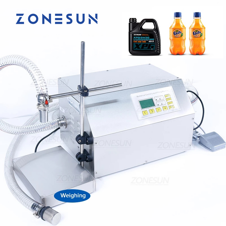 ZONESUN ZS-DP431W Big Flow Diaphragm Pump Liquid Weighing Filling Machine