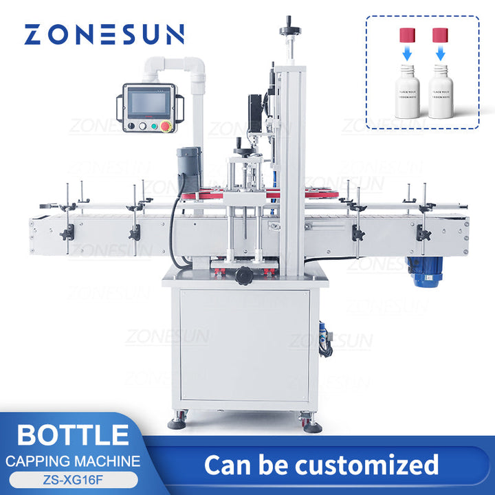 ZONESUN ZS-XG16F Máquina automática de tapado y atornillado 