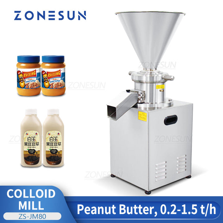 ZONESUN ZS-JM80 Paste Colloid Grinding Machine