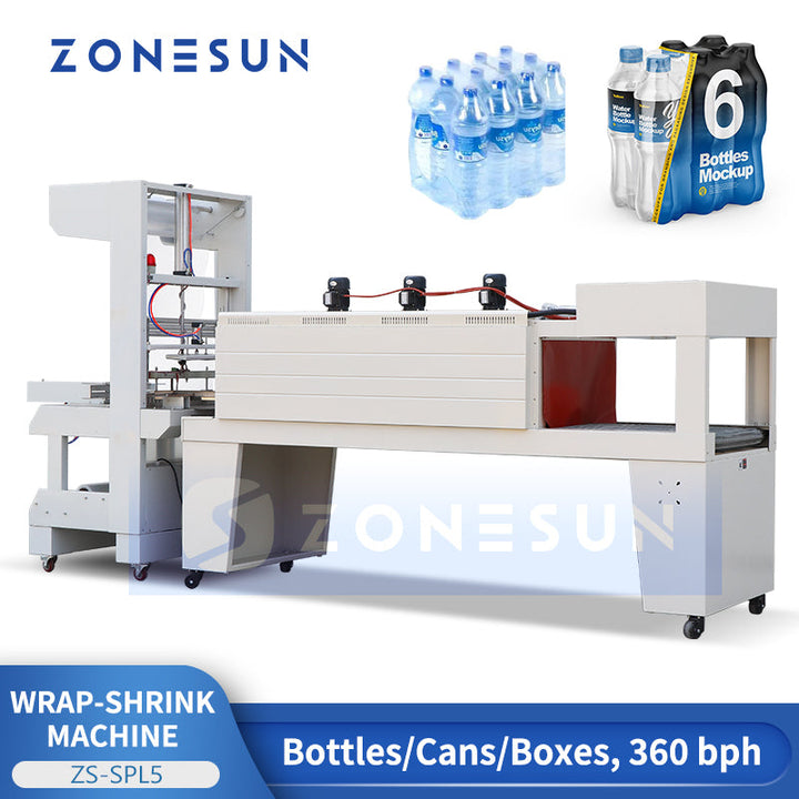 ZONESUN ZS-SPL5 Semi Automatic Sleeve Wrapping & Shrink Packaging Machine