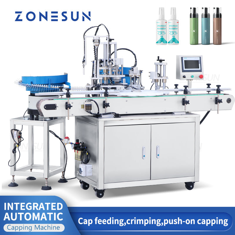 Snap Capper Machines | Press-on Cap | Zonesun – Zonesun Auto Pack