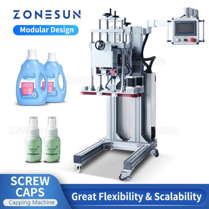 ZONESUN ZS-XG20A Automatic Screwing Capping Machine