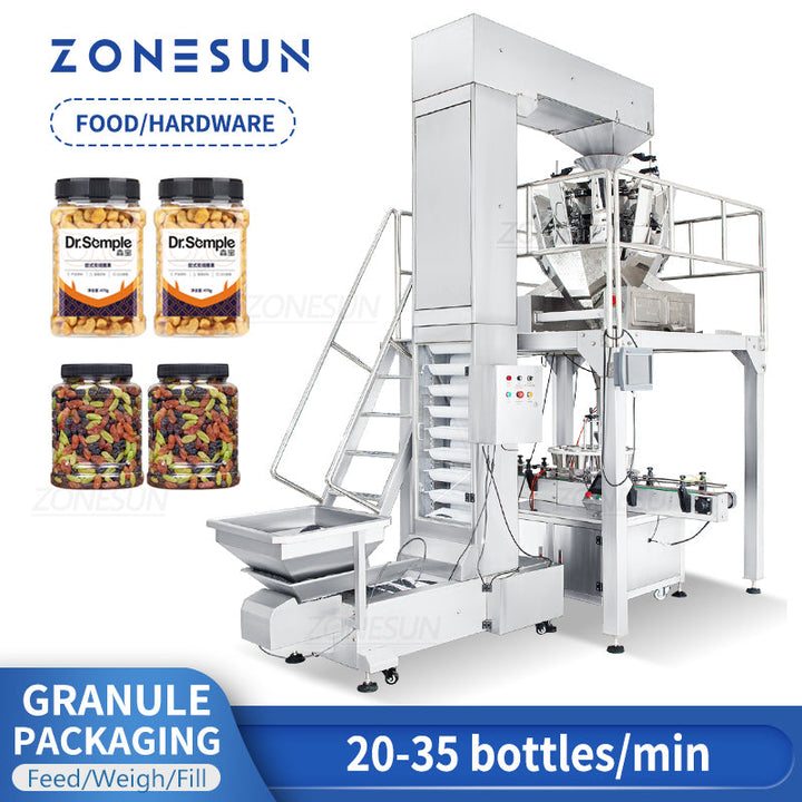 ZONESUN ZS-QGF10 Granule Feeding Weighing Filling Machine