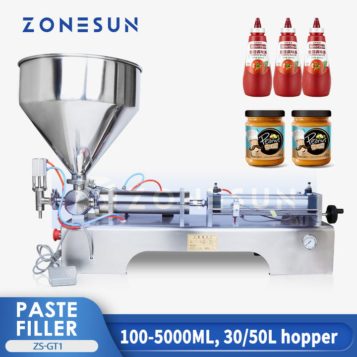 Zonesun ZS-GT1 Pneumatic Piston Filler for Thick Paste