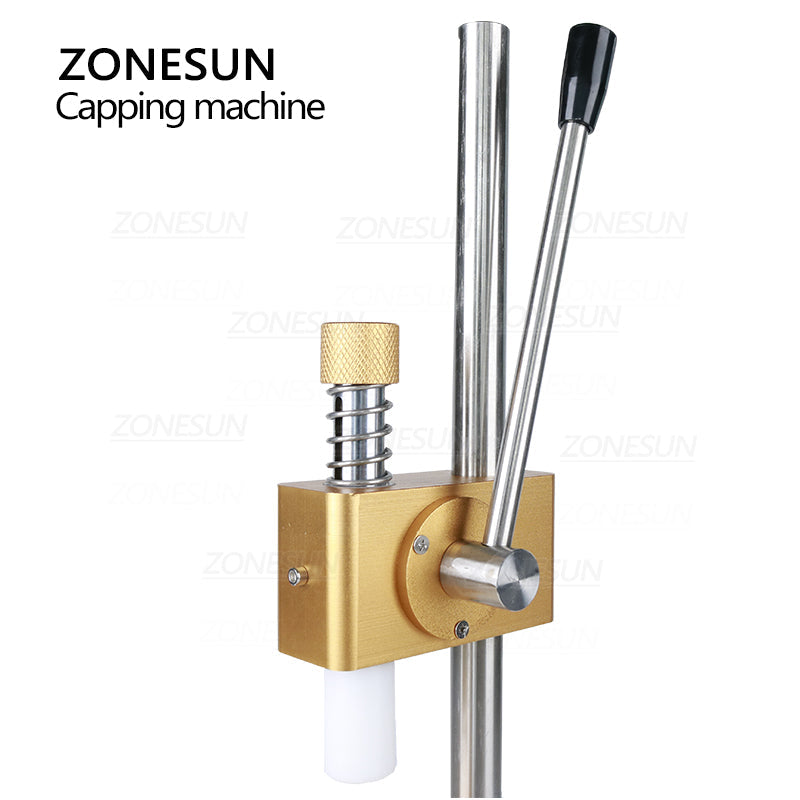 ZS-YG30 Manual Small Glass Perfume Bottle Collar Ring Cap Pressing Mac –  ZONESUN TECHNOLOGY LIMITED