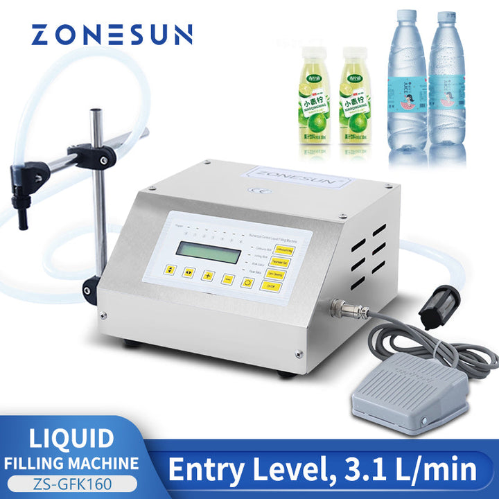 ZONESUN ZS-GFK160 Liquid Filling Machine Diaphragm Pump