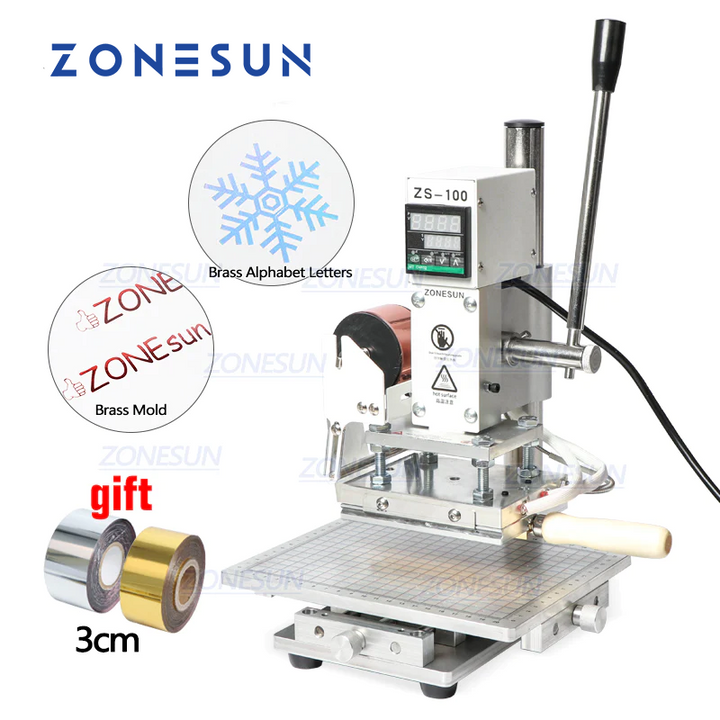 ZONESUN ZS-100C 10x13cm Hot Stamping Machine