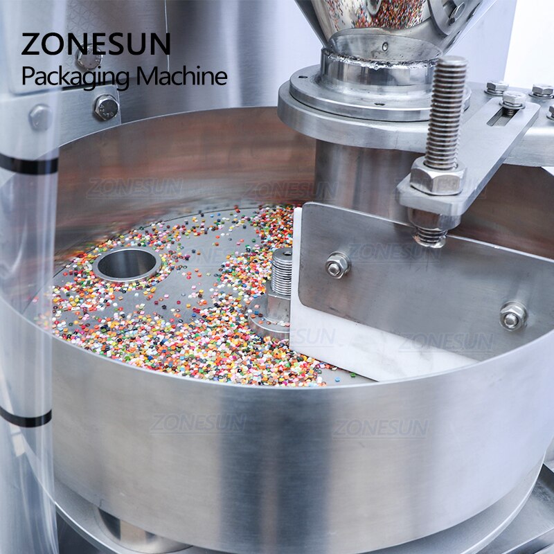 ZONESUN ZS-K100 Automatic Granule Filling Sealing Machine With Date Printer